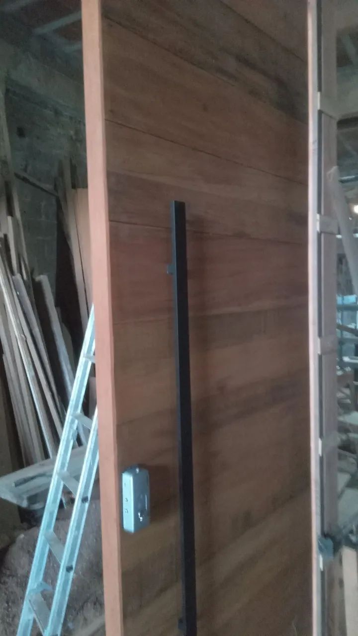 Porta pivotante completa e instalada  - Foto 4