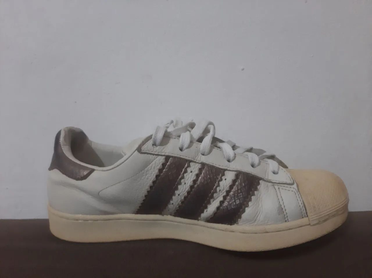 Tênis Adidas Superstar Número 38(Primeira Linha) - Foto 5