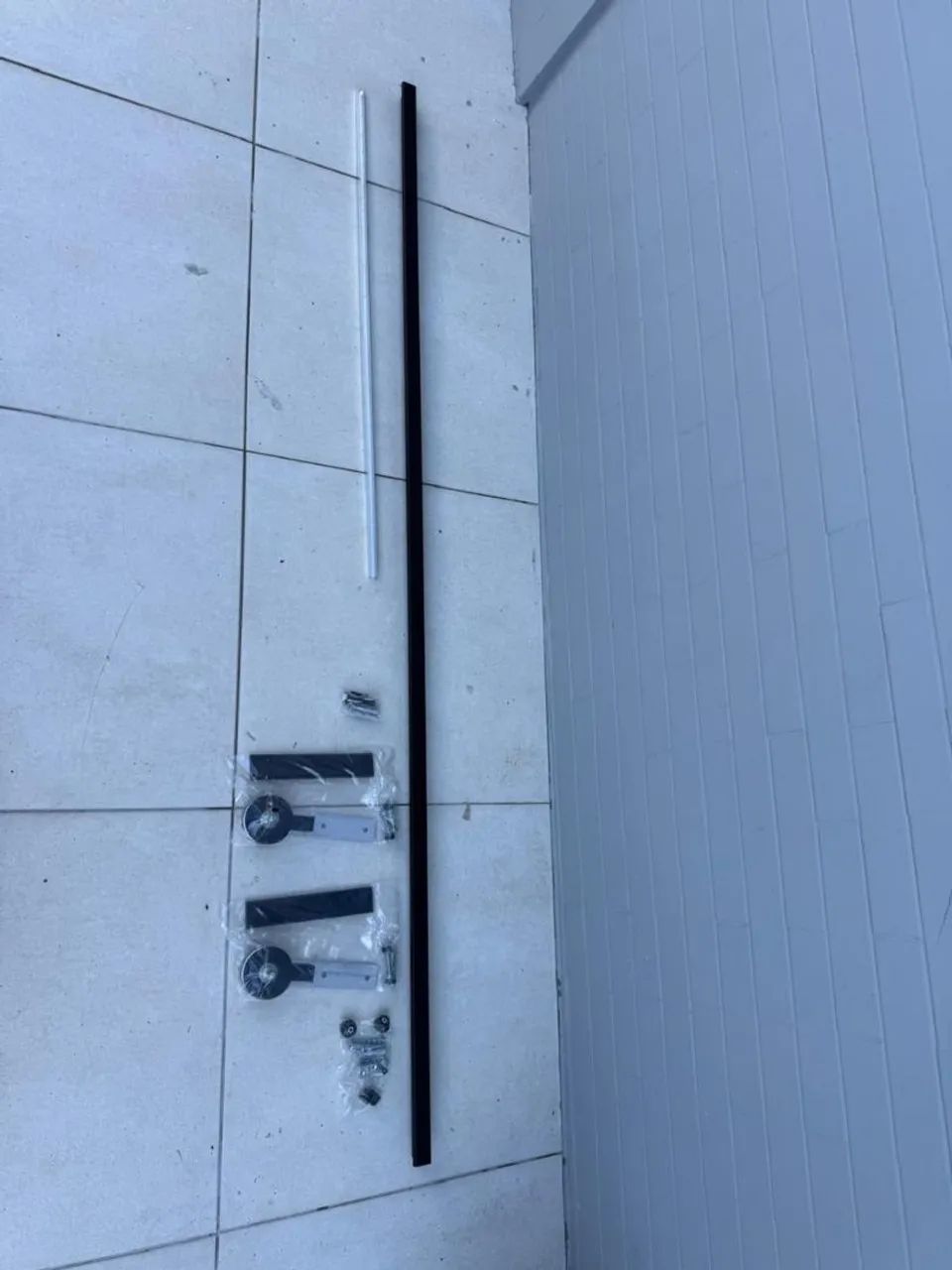 Kit Porta de Correr - Trilho e Acessórios