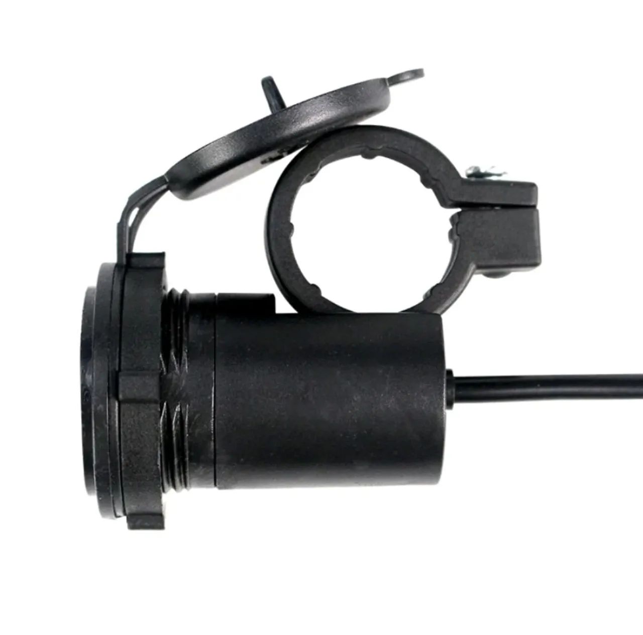 Carregador Celular USB para Moto Tomada Impermeável - Foto 5