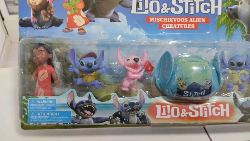 Kit 7 Bonecos LILO e STITCH - Foto 2