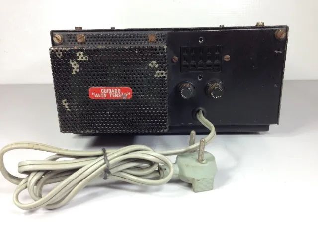 Fonte Antiga Alta Tensão 12kg Laboratório Retro- Usado)*Leia* - Foto 5