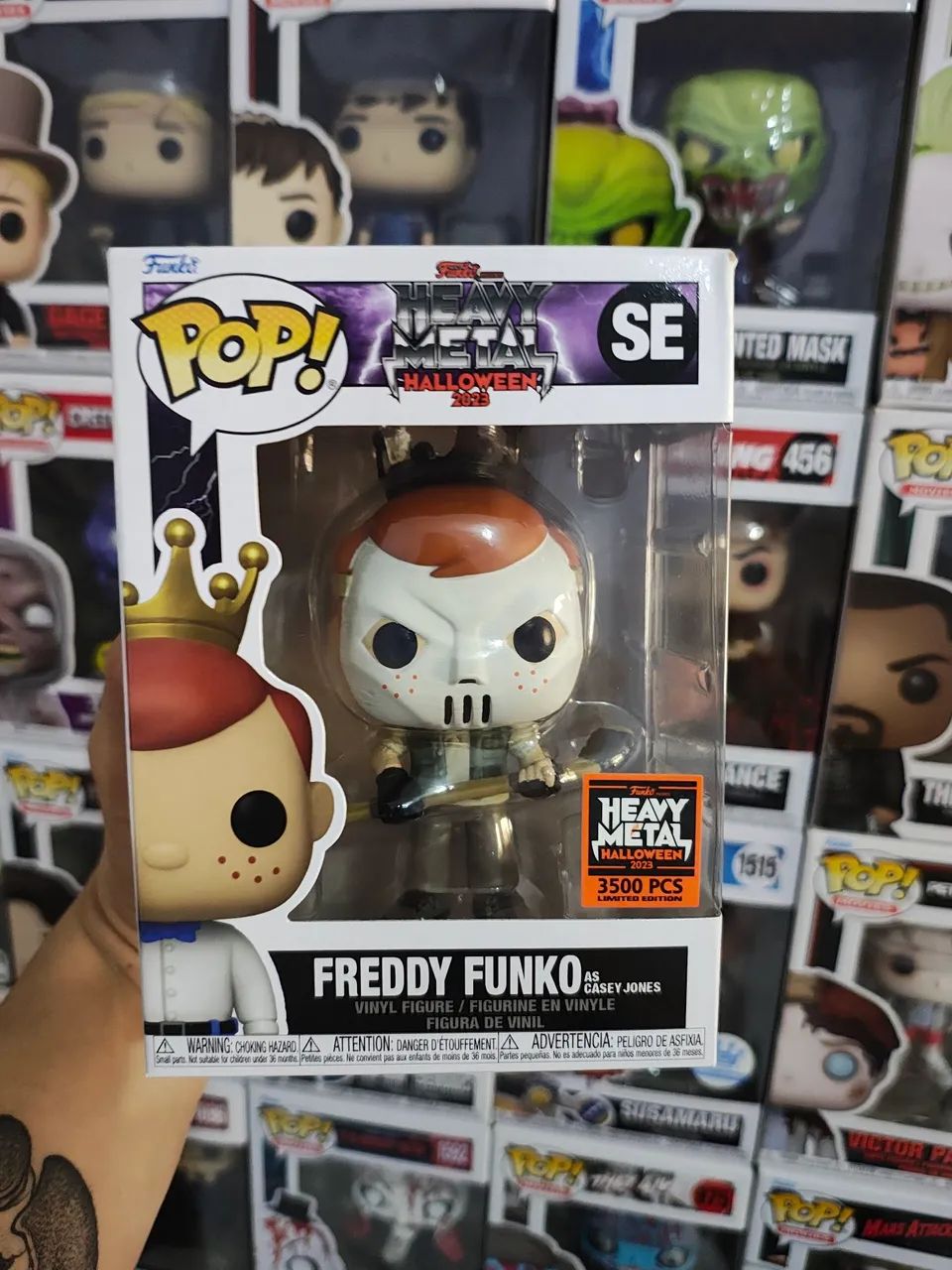 Funko Pop! Freddy as Casey Jones - Heavy Metal Hallowee (3.500 unidades)n