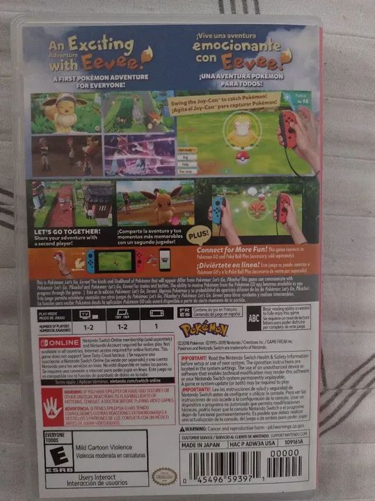 Jogo Pokémon let's Go Eevee - Foto 4