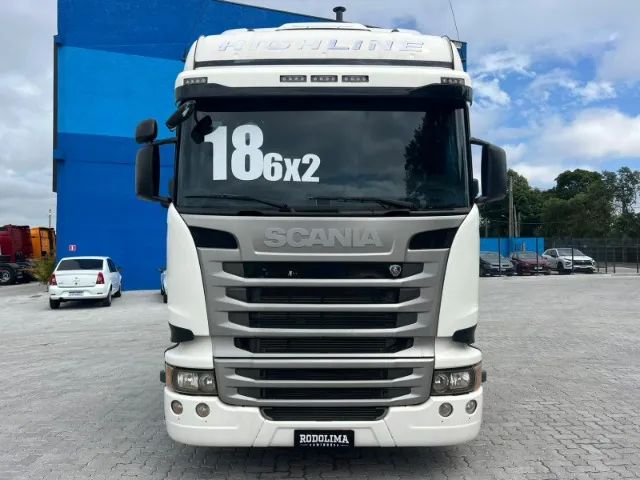 Caminhão Scania R 440 Teto Alto Branco 6x2 Susp. Ar 2018 - Foto 2