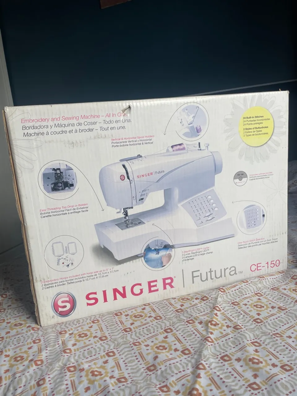 Singer Futura CE-150: Bordado e Costura All In One