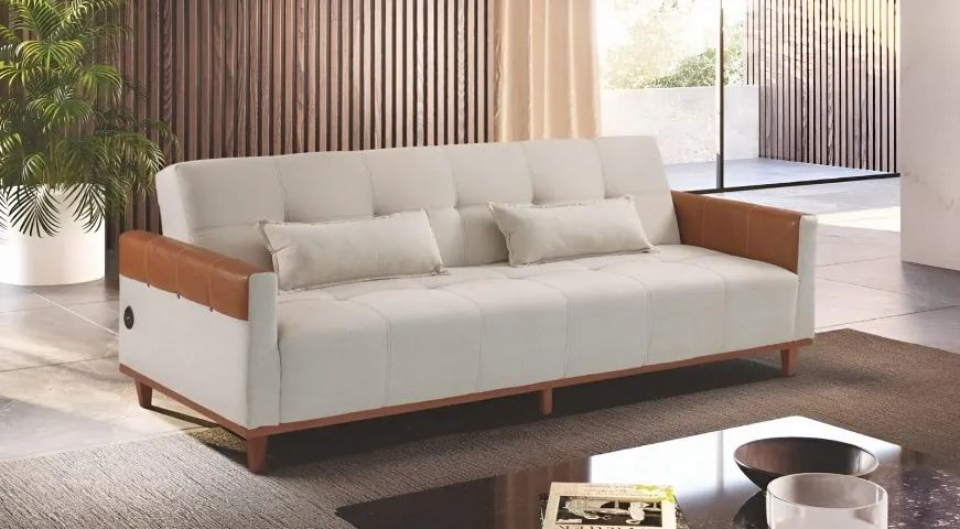 Sofá Cama Noronha Bege