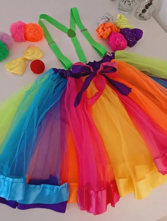 Fantasia de palhaça infantil linda - Foto 6