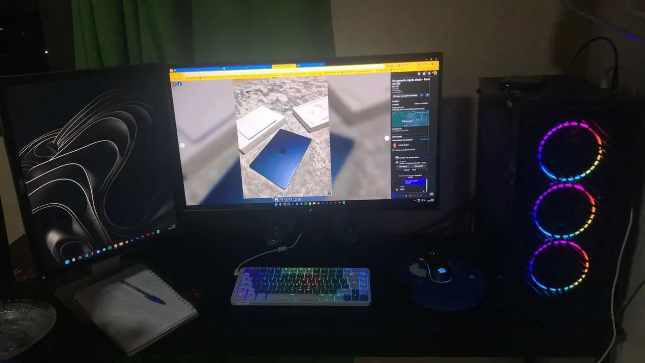 Pc Gamer Ryzen 5 - RTX 3070 PRA HOJE