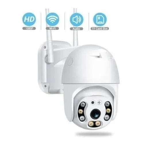 Câmera de Segurança Wi-Fi HD 1080P - Monitoramento Remoto