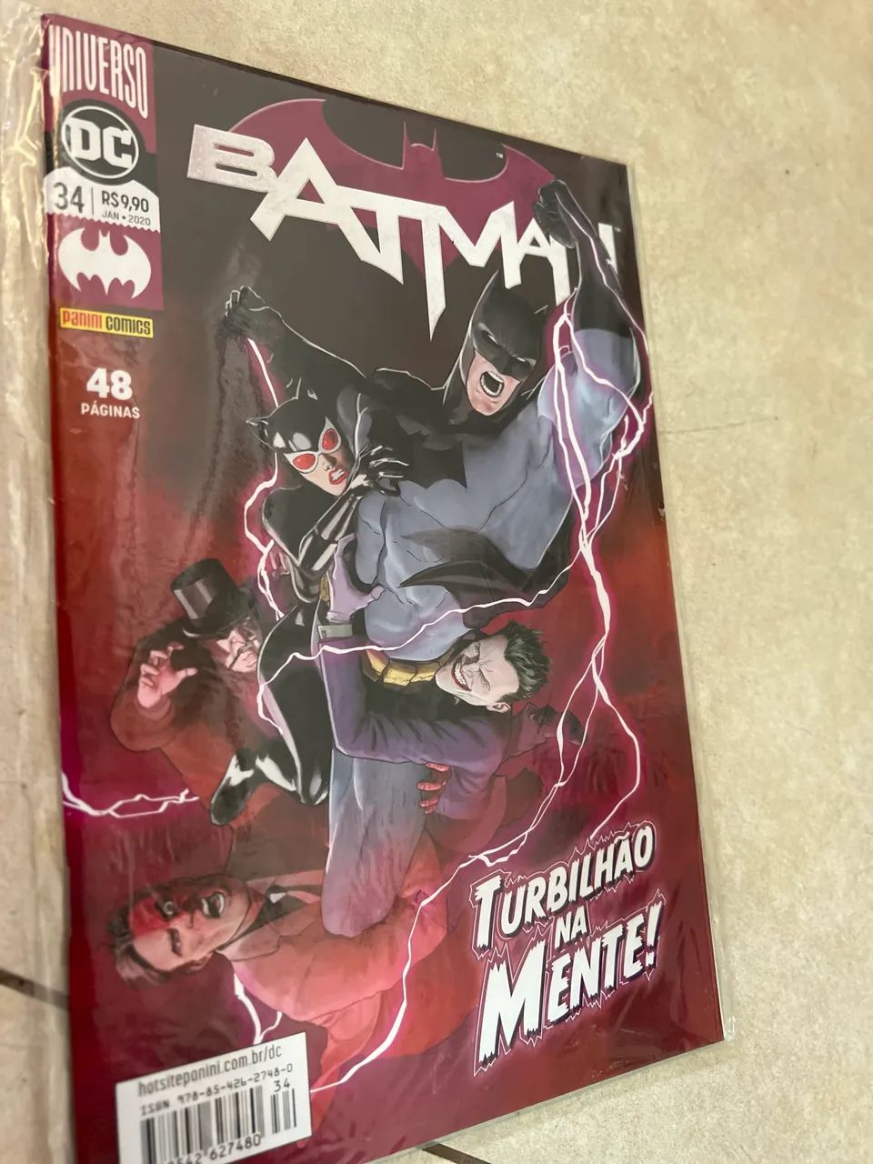 HQ quadrinho Dc comics Batman : Turbilhão na mente volume 34 novo e lacrado - Foto 3