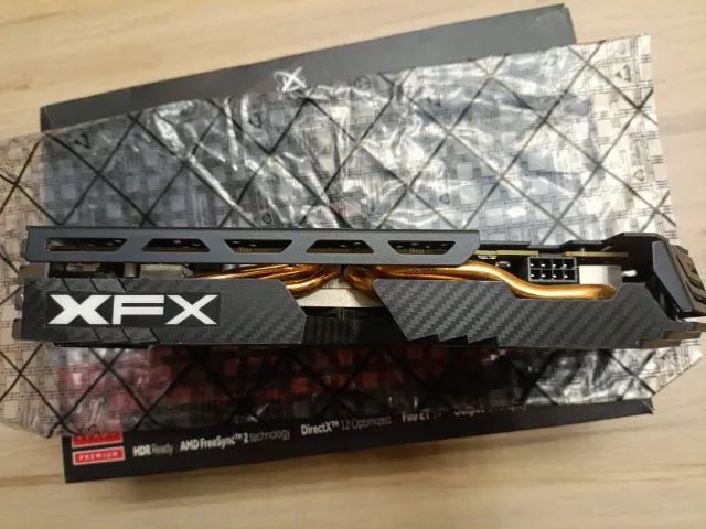 Placa de vídeo RX 580 8gb XFX XXX GTS Edition Impecável Zerado Na Caixa Completo - Foto 3
