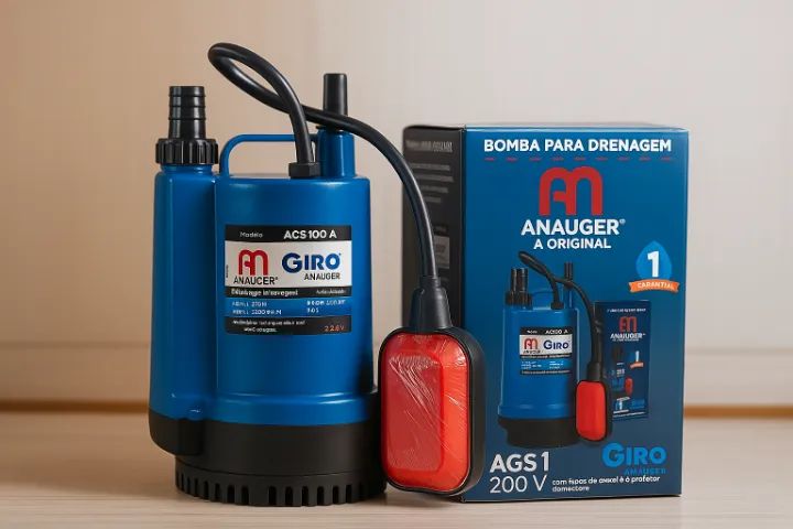 Bomba para Drenagem - Submersível - Anauger AGS 100A
