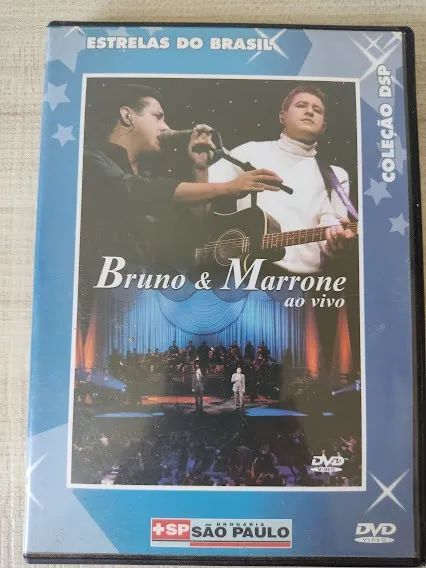 Dvd Drogaria São Paulo Estrelas Do Brasil Bruno E Marrone 1 (Usado)