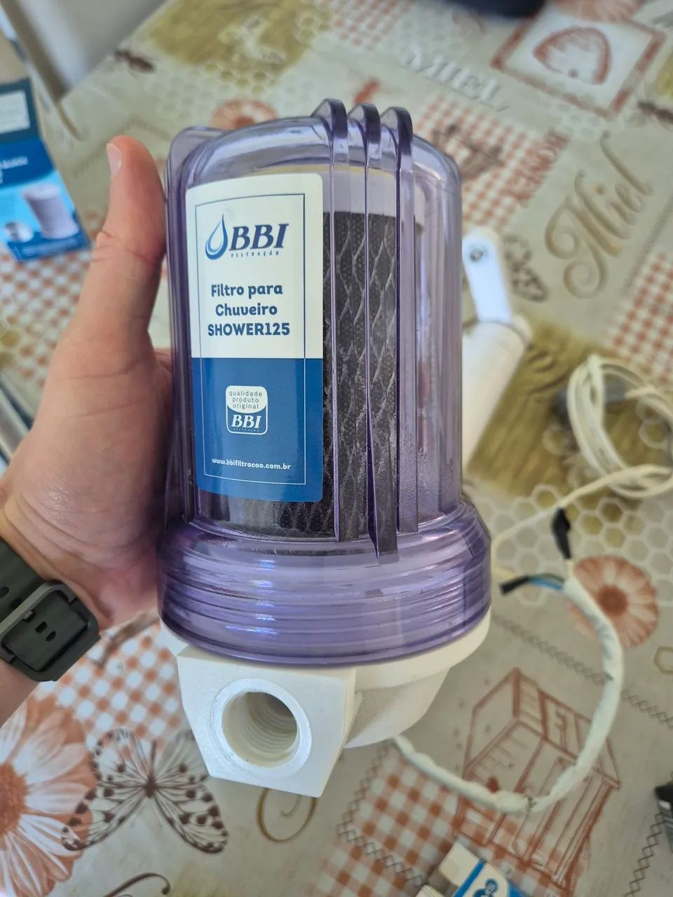 Torneira Elétrica hydra pura vittac/ filtro + filtro para chuveiro - Foto 3