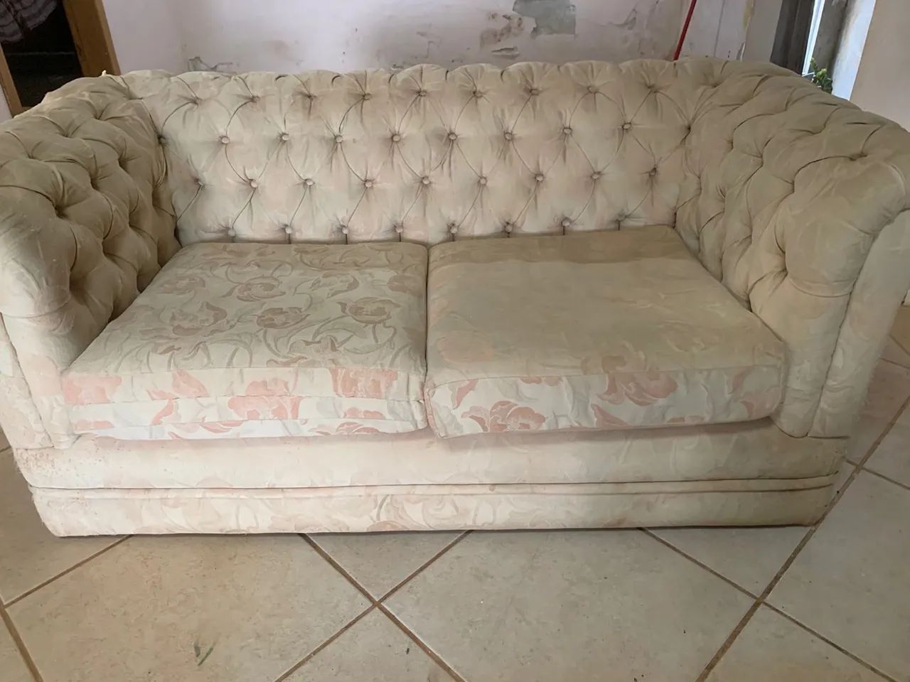 Vendo conjunto sofá antigo madeira maciça  - Foto 3