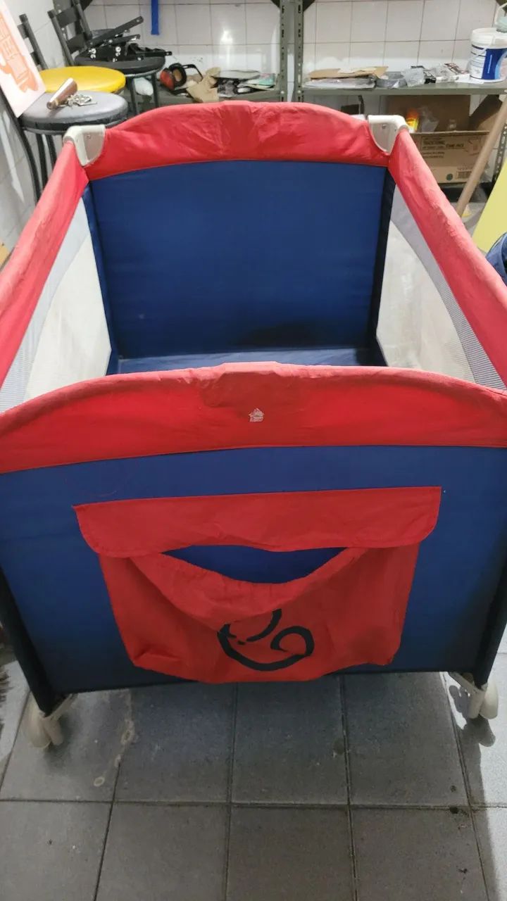 Berço portátil usado - Foto 3