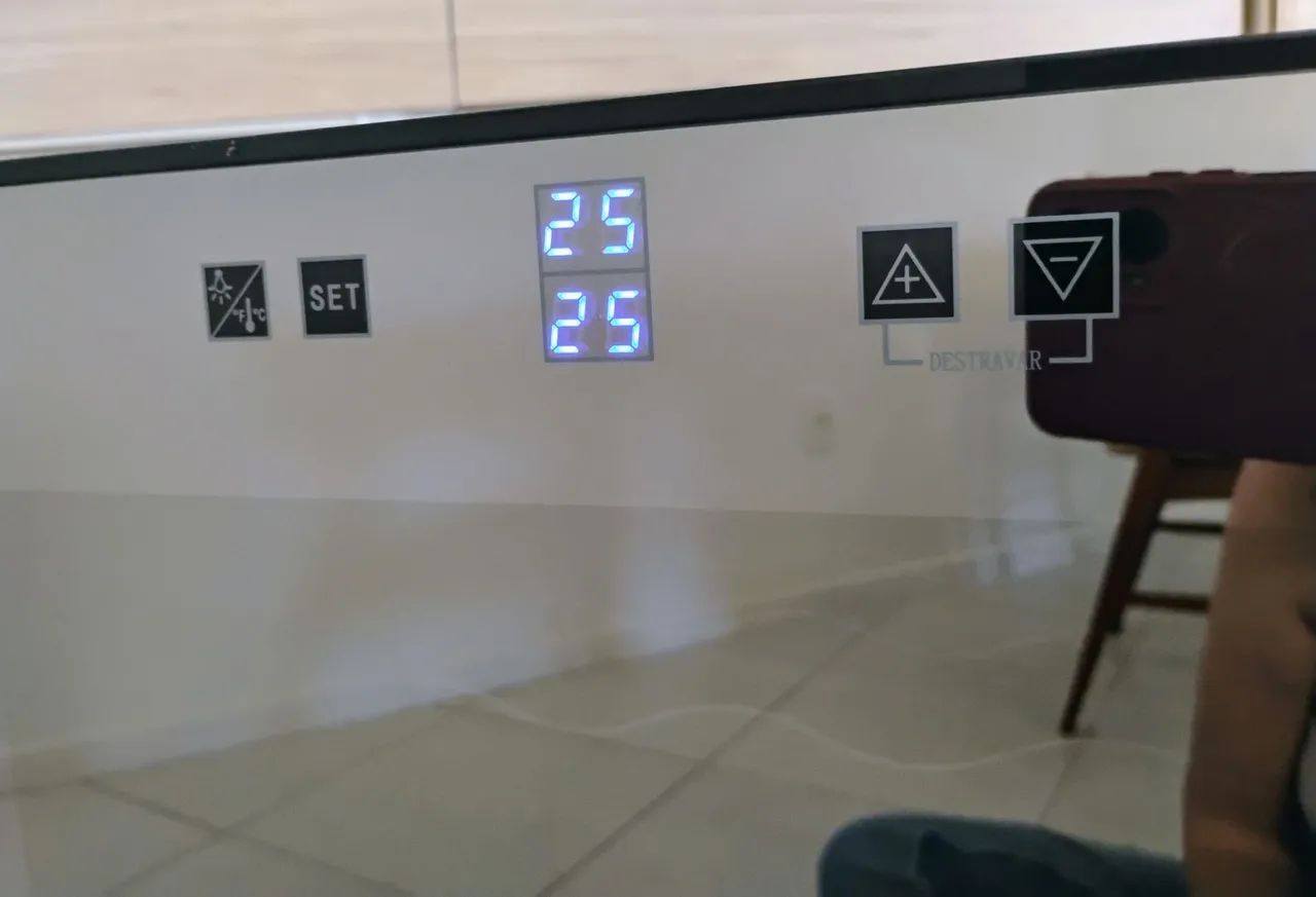 Adega Philco 2 portas - parte inferior não resfria - Foto 4