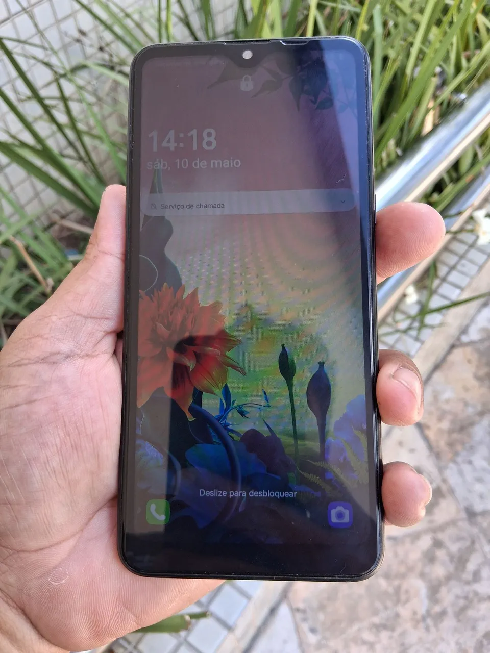 Smartphone LG K50S usado
