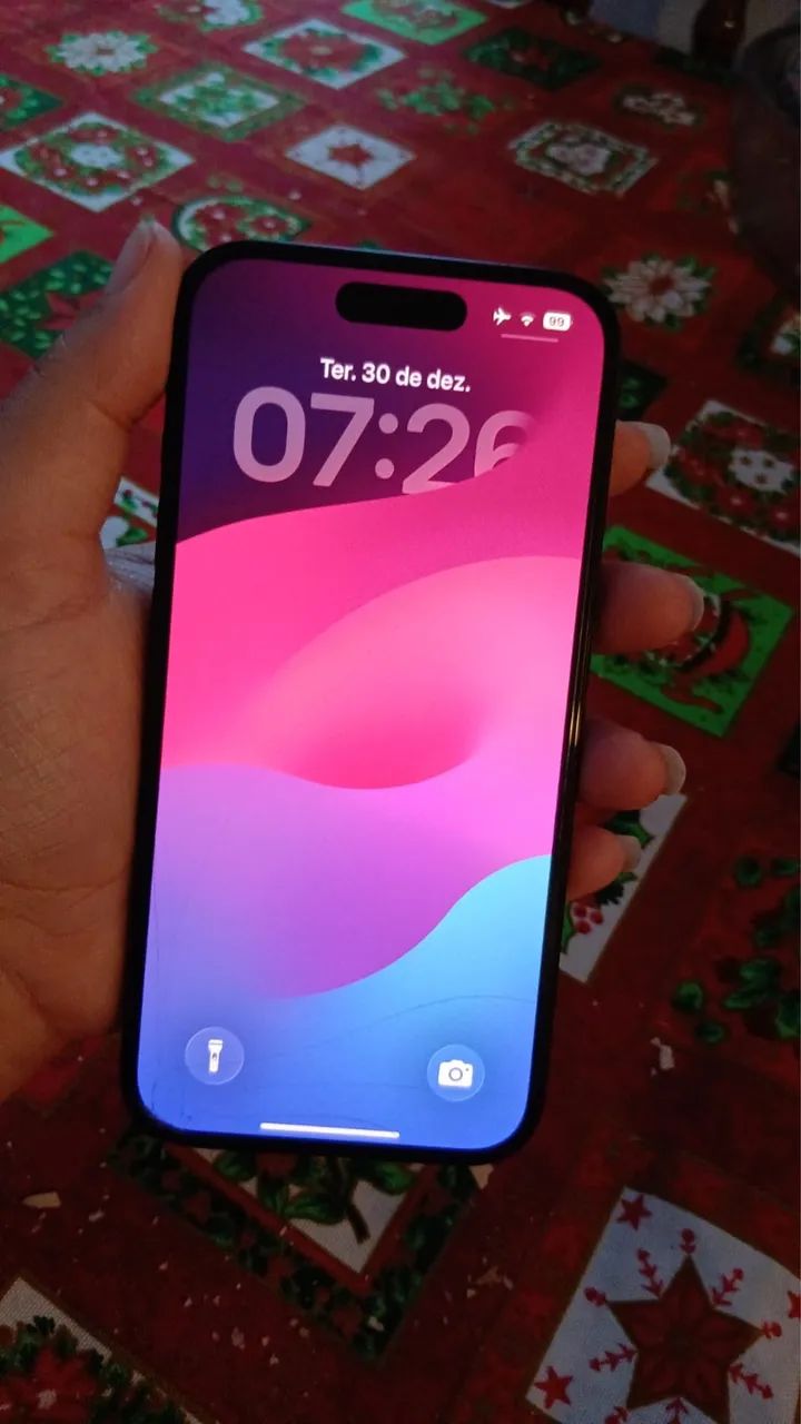 iphone 15 preto 128GB - Celulares e Smartphones - Samambaia