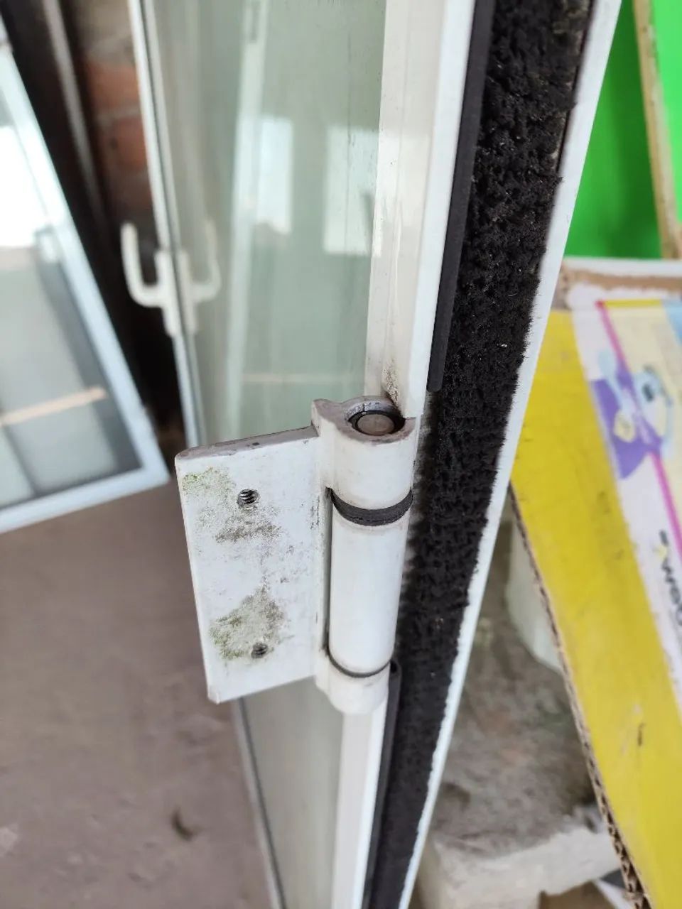 Aluminum window with double glazing64962668889218121