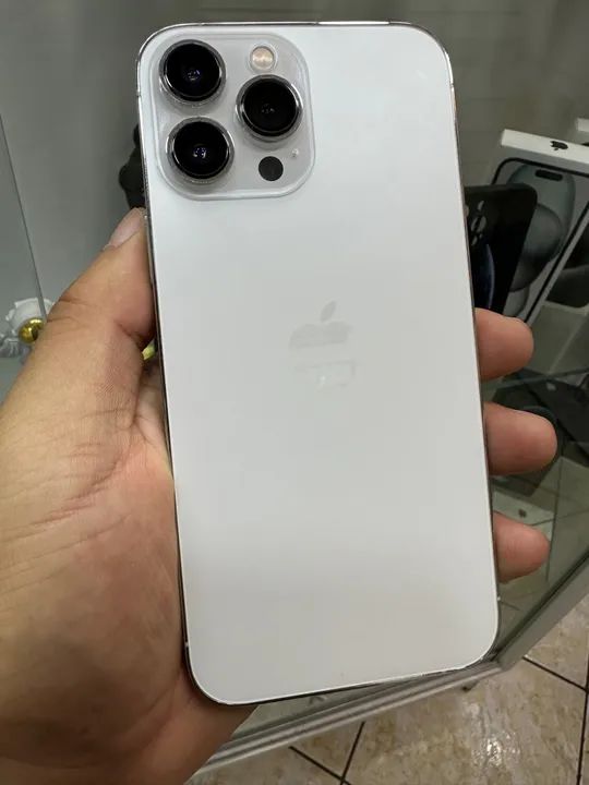 iPhone 13 pro maxホワイト 本体 iPhone 13 Pro Max Branco - semi novo bateria 92% - Celulares e