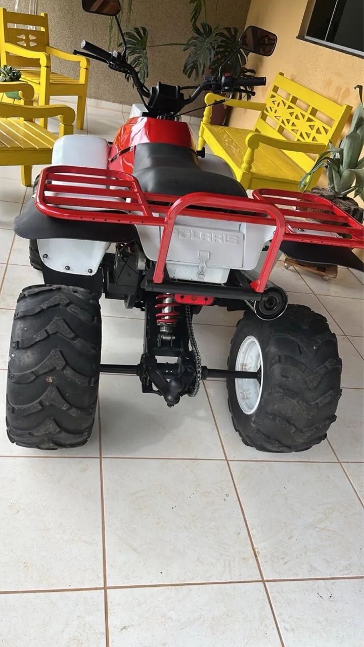 Vendo ou troco por moto ou mini vaca um quadriciclo polares 1997 motor Honda oportunidade  - Foto 2