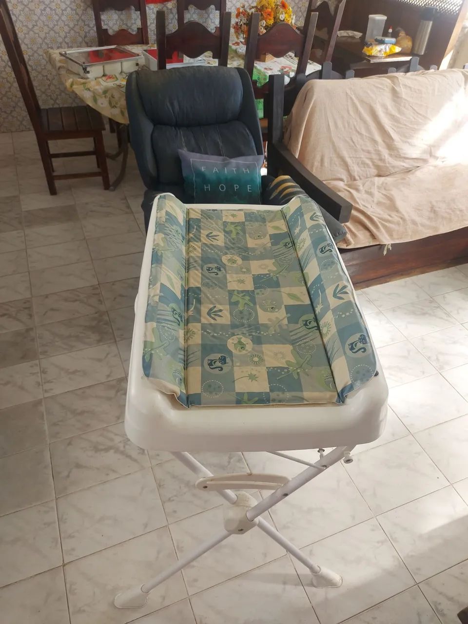 Trocador de Bebê Dobrável - Foto 2