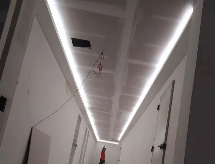 Forro de Drywall -  Sanca (aberta/fechada )- Forro Liso e Forro decorado - Foto 4
