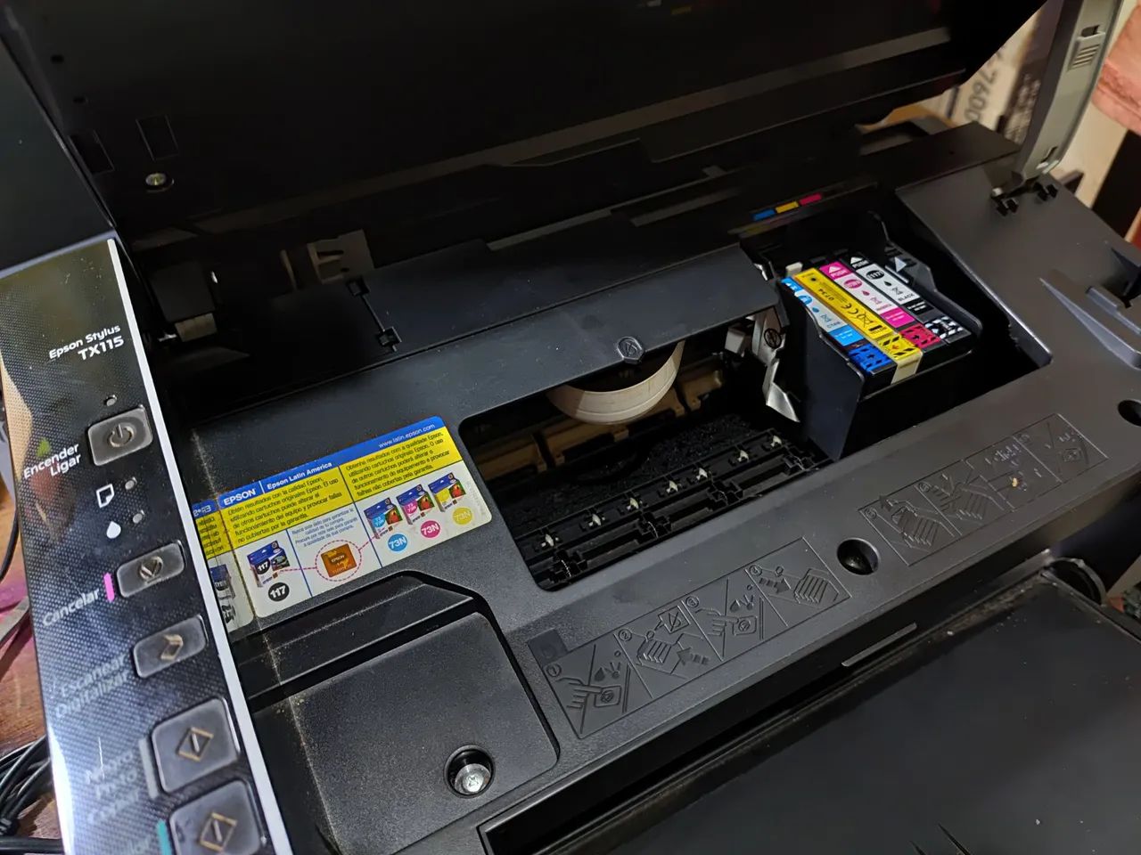 Impressora Epson Stylus TX115 - Multifuncional - Foto 3