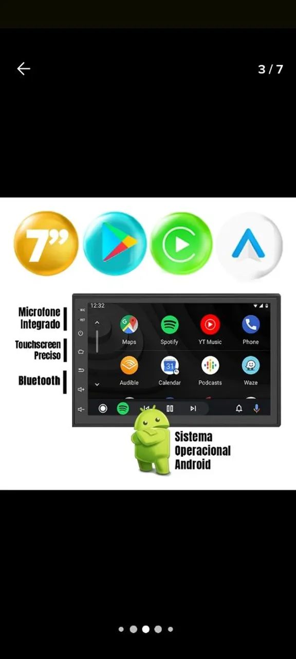 Kit multimidia GPS INTEGRADO Para Gol  - Foto 5