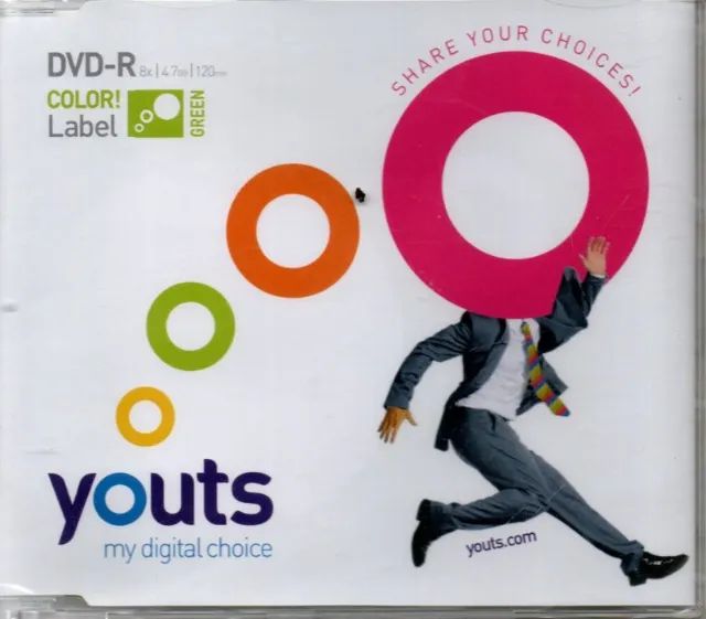 Embalagem para Cd Slim Youts 