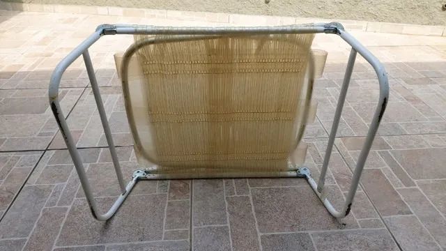 espreguiçadeira em ferro - Foto 5