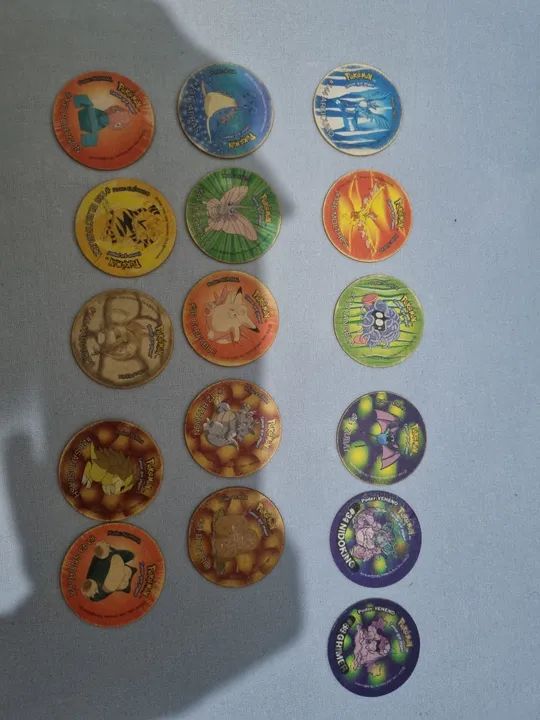 Tazos pokemon elmachips
