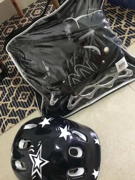 Patins Roller infantil 32 a 36 - Foto 3