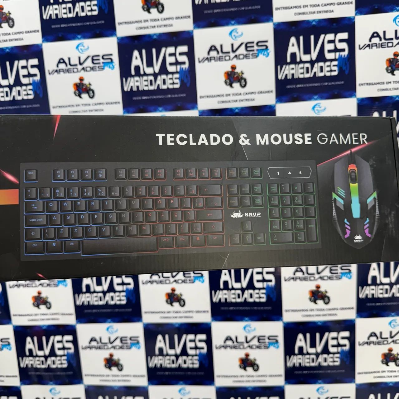 Kit teclado e mouse gamer