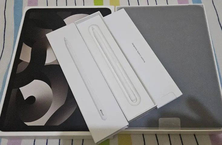 Tablet iPad Air 5 M1 64GB Tela 10.9" Wi-Fi, GPS +Apple Pen2, Novo, Caixa, NF, Gar, Troco! - Foto 5