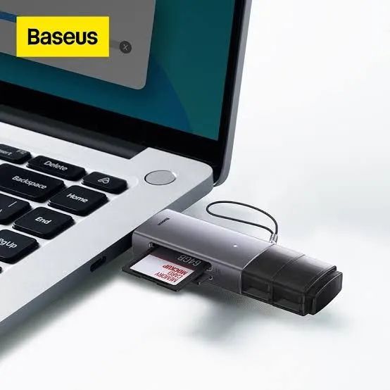 Leitor de Cartões SD e TF Baseus USB 3.0 - Foto 5