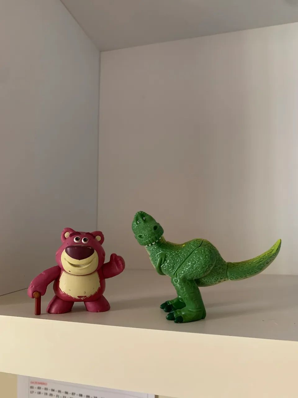 Toy Story rex e lotso miniaturas