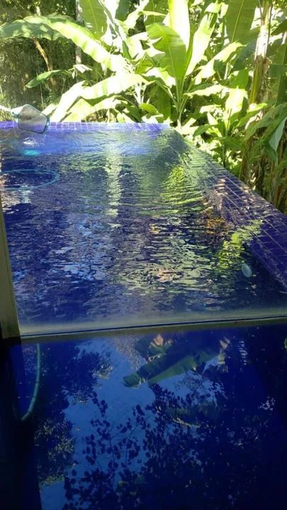 Sítio com piscina e área verde em local tranquilo - Foto 5
