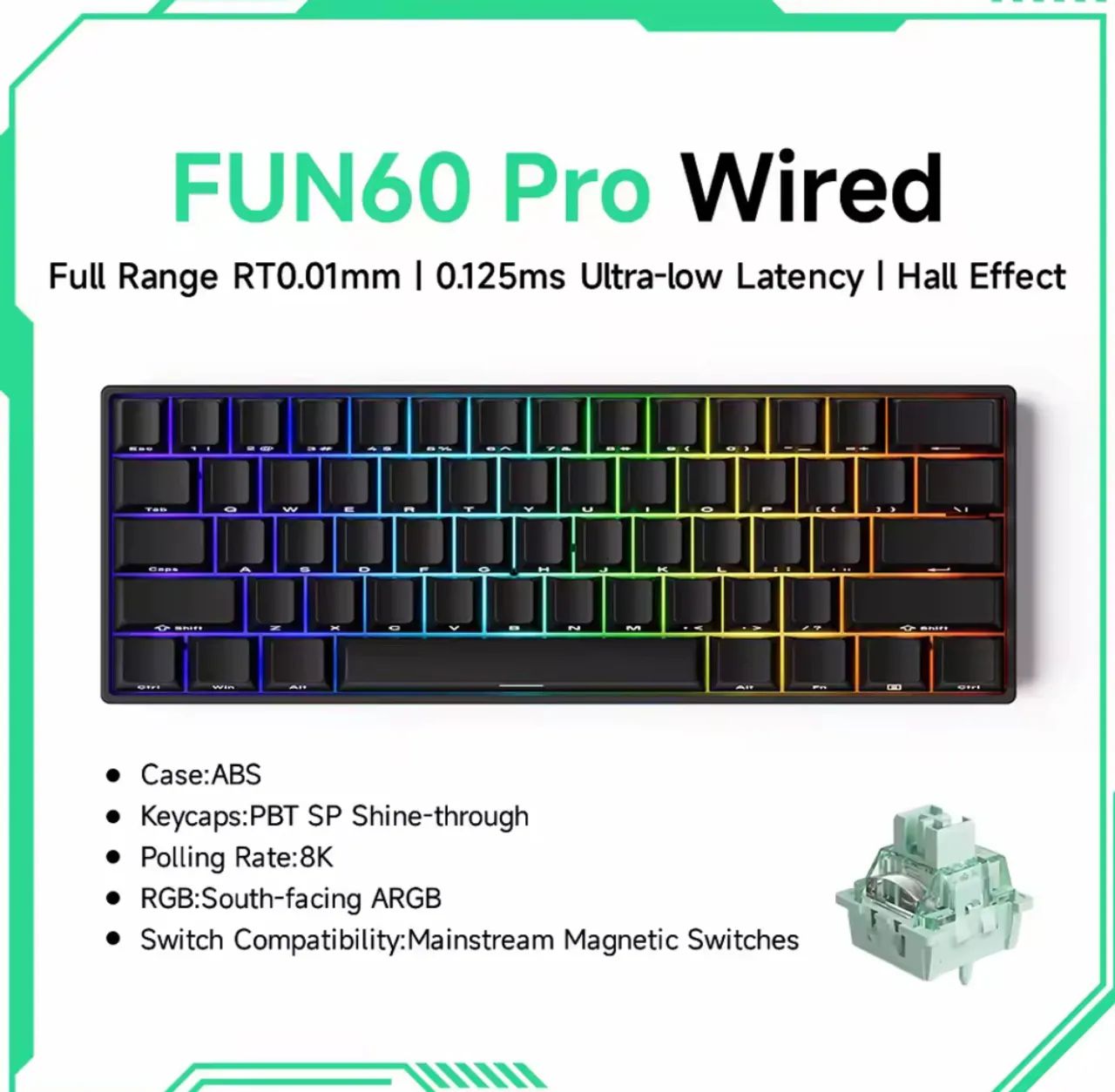 Teclado fun 60 LACRADO 