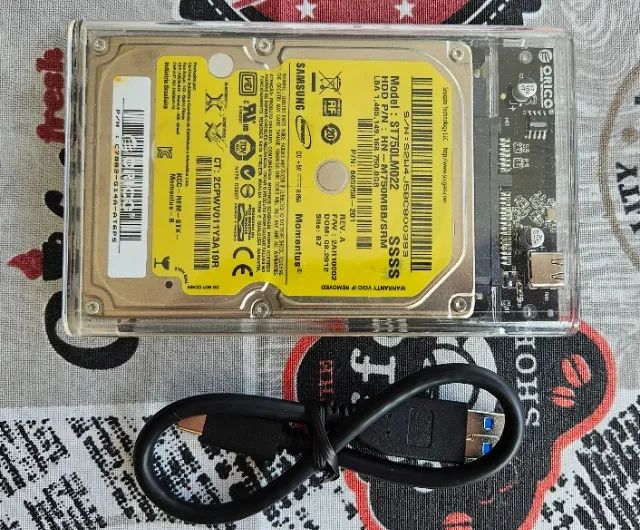 HDD externo de 750gb - Orico