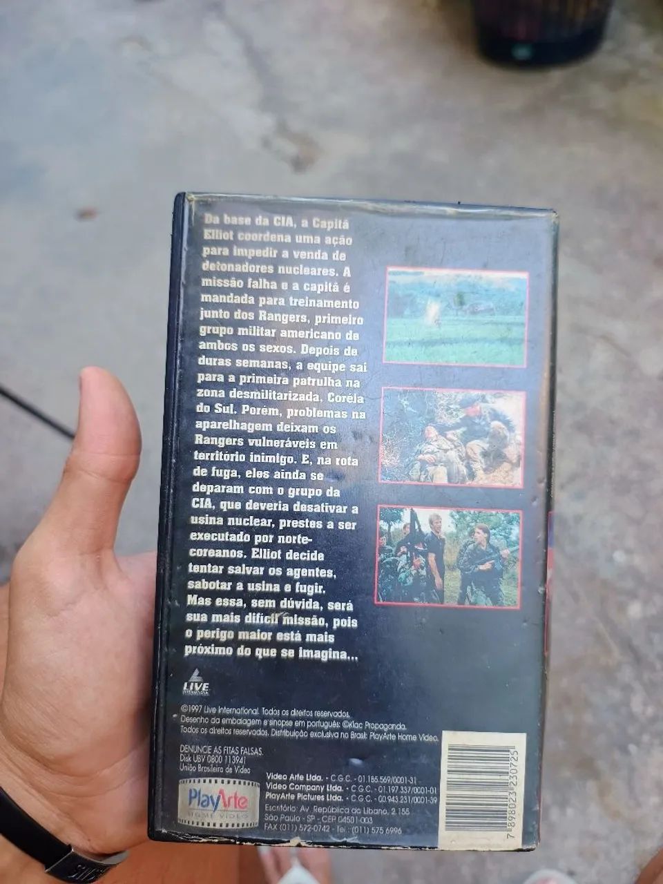 Rangers(Dead Man Can't Dance) com Michael Biehn - VHS - Foto 3