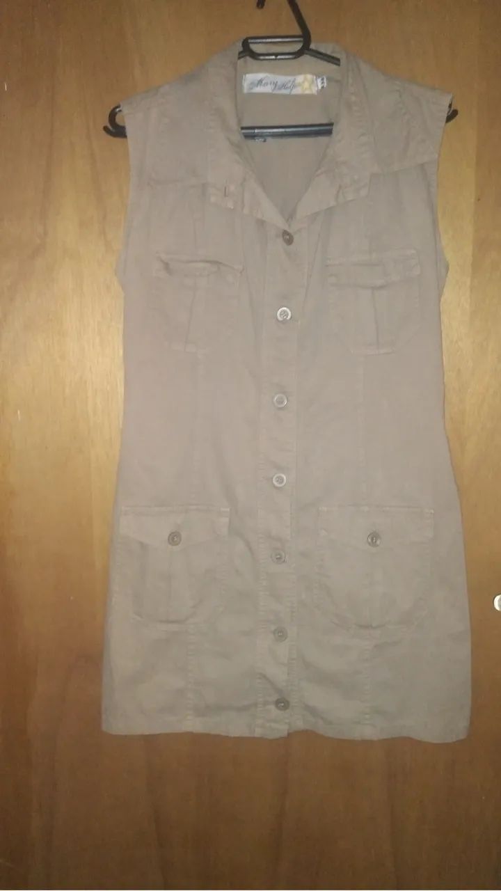 Vestido sarja lindo