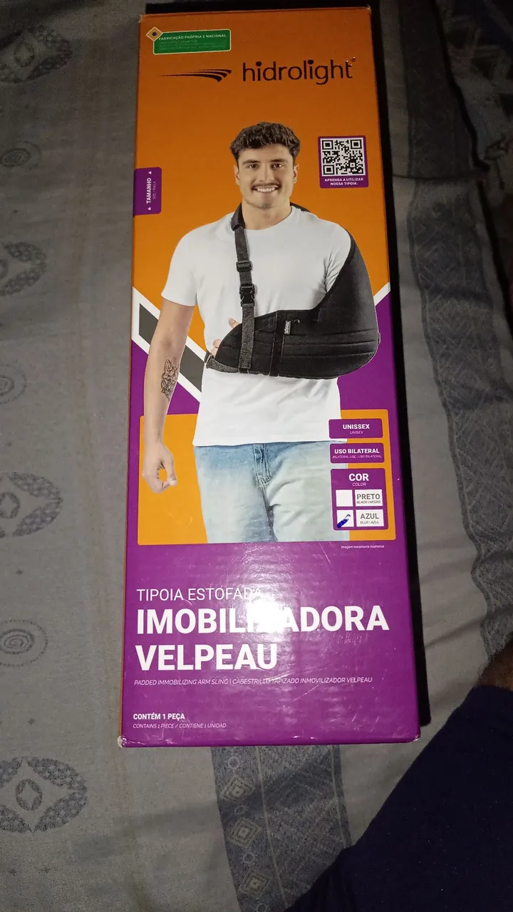 Imobilizadora de braço Velpeau - Estofada