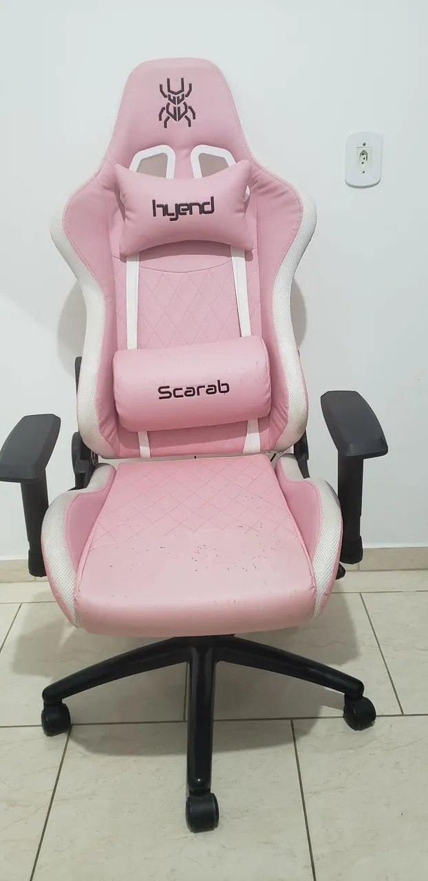 Cadeira Gamer Hyend Scarab Rosa