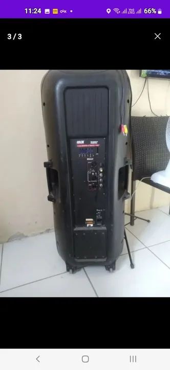 Caixa de Som Amplificada novik - Foto 4
