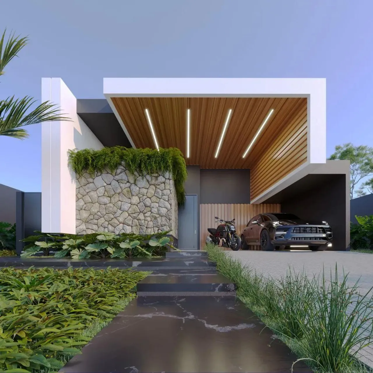 Casa á venda no Alphaville III com 3 quartos sendo 1 suíte máster e 2 aptos em Campo Grand