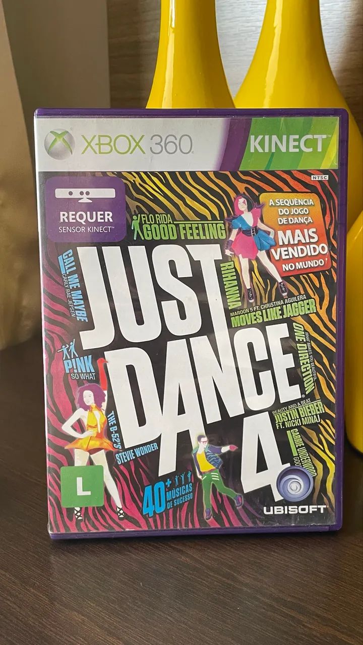 Just Dance 4 XBox 360- Ótimo estado 