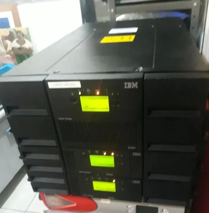 Robô IBM Unidade De Fita Magnética  - Foto 6